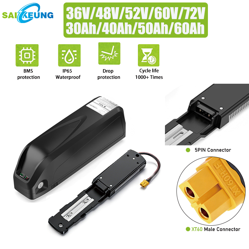 Ebike Battery 48V 20Ah Hailong - Batteria Cham 36 48v 52 60