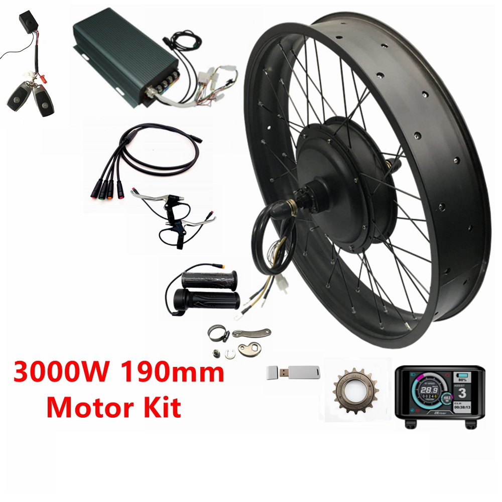 Kit di conversione eBike NBP 2 - Ebike Conversion Kit 72V 3000W recensione e prezzo