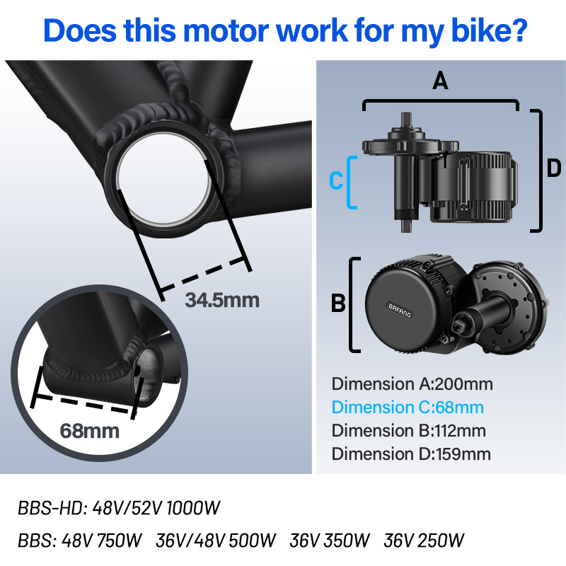 BAFANG BBSHD BBS01 BBS02B BBS0 - Bafang Bbs02B 48V 750W Mid Drive Kit recensione e prezzo