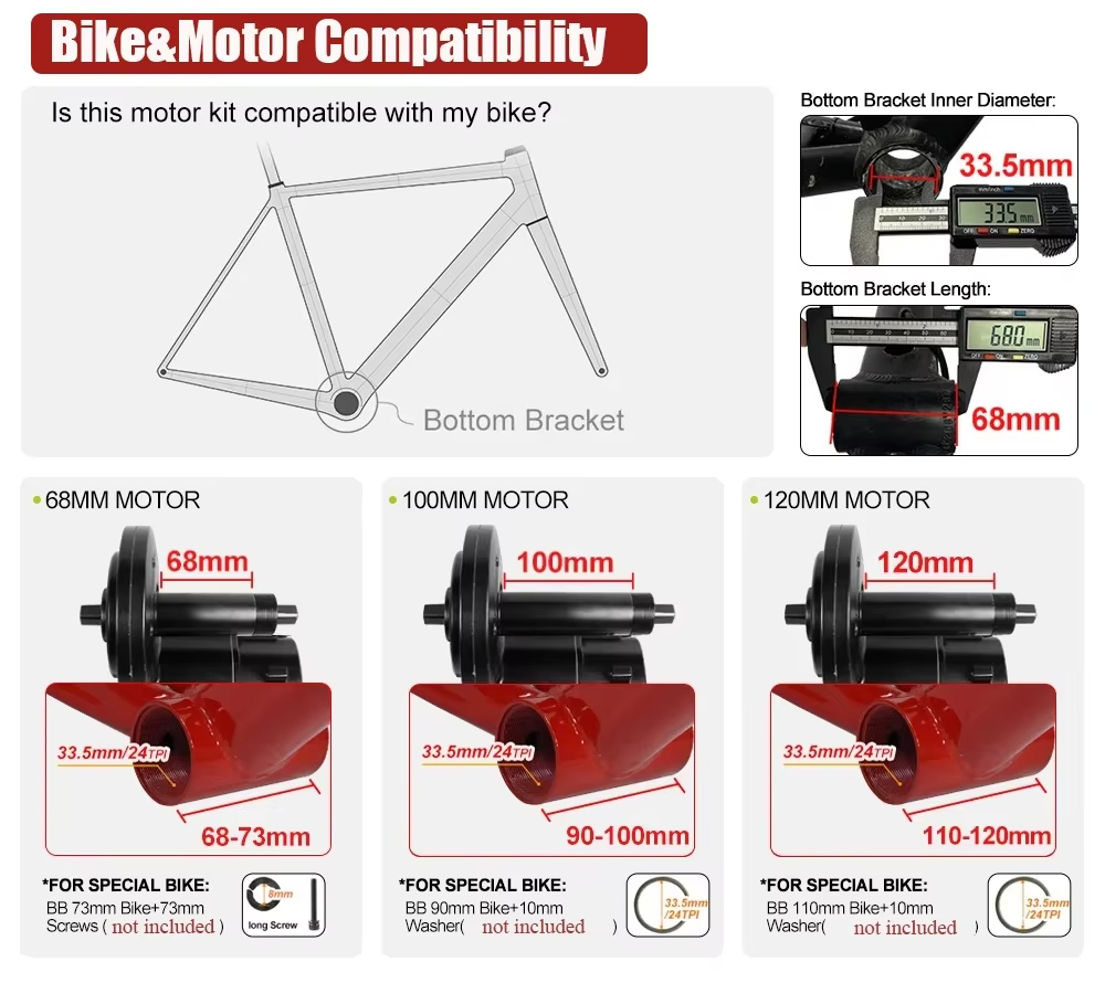 Kit di conversione per bici el - Bafang Bbshd 1000W Conversion Kit recensione e prezzo